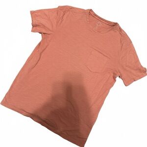 Men's Medium Casual T-Shirt in Coral